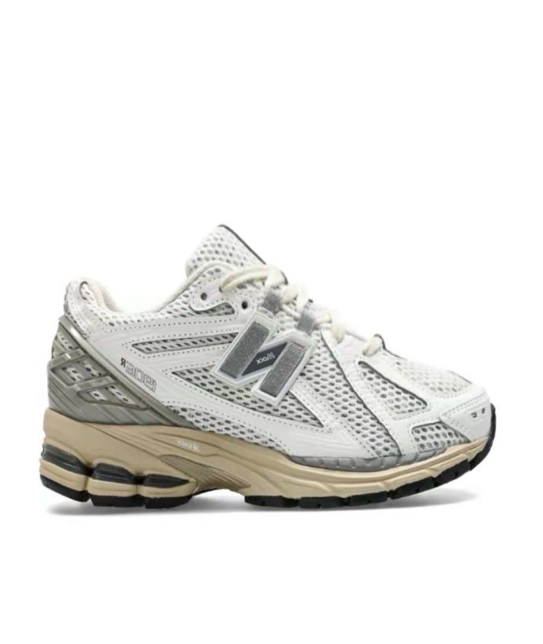 NEW BALANCE Белые кожаные низкие кроссовки / кеды, фото 2
