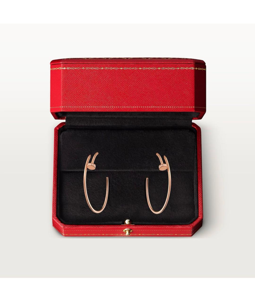 CARTIER Розовые серьги из розового золота, фото 7