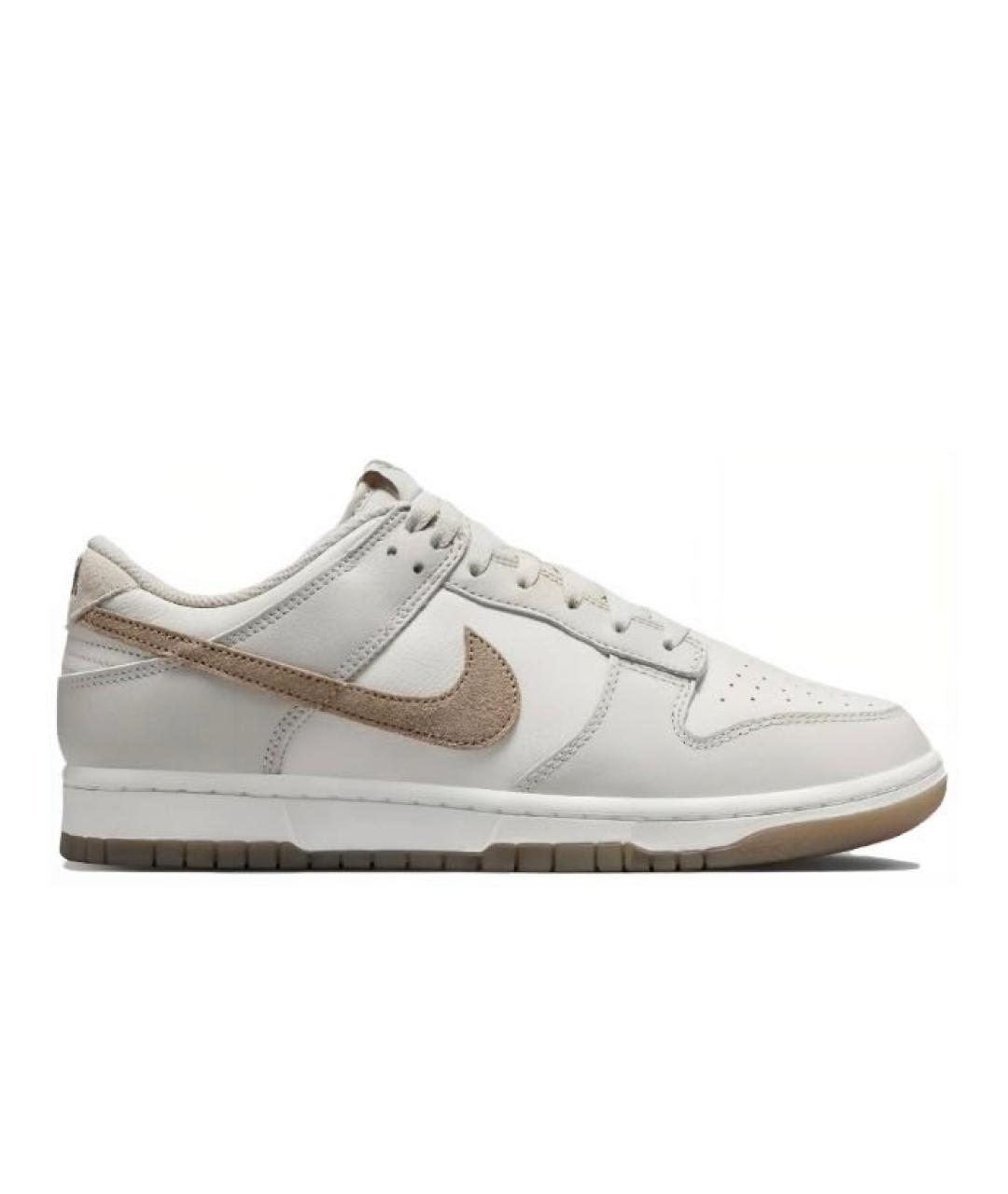 NIKE Серые замшевые низкие кроссовки / кеды, фото 1