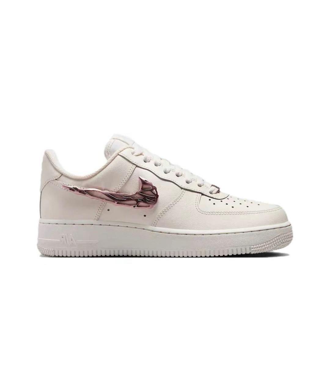 NIKE Белые кожаные кроссовки, фото 3