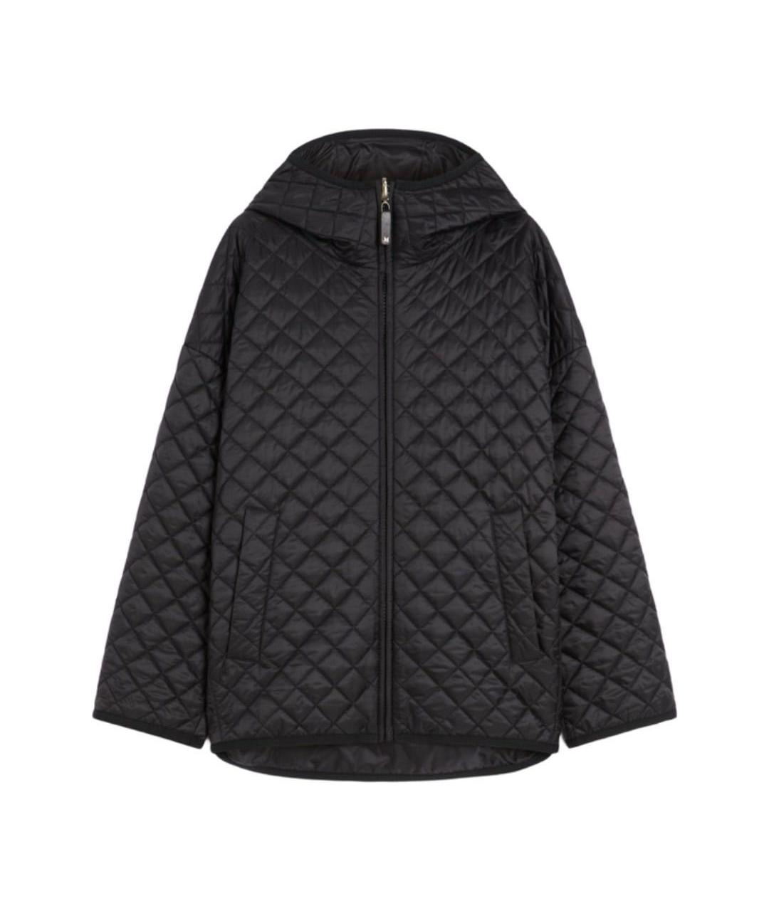MAX MARA Черная полиэстеровая куртка, фото 5