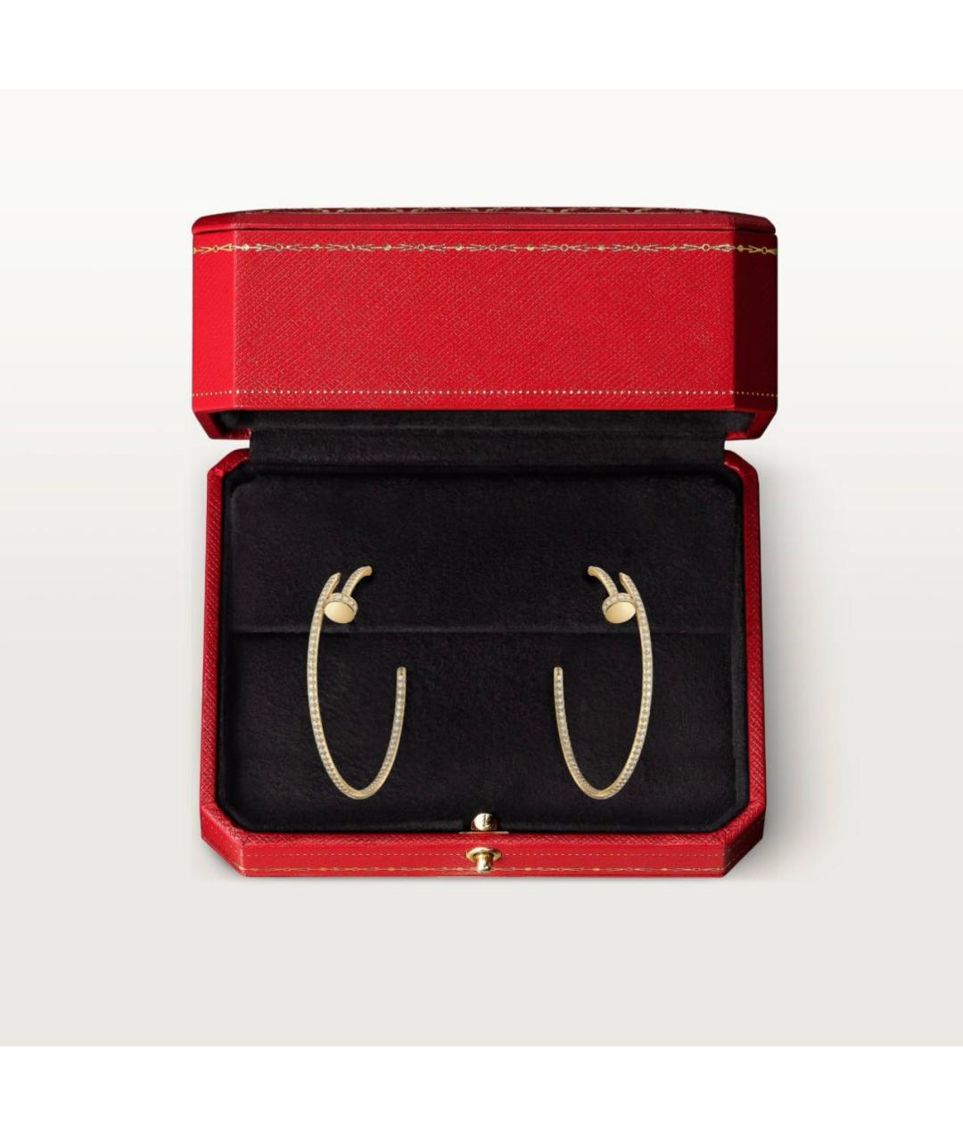 CARTIER Золотые серьги из желтого золота, фото 5