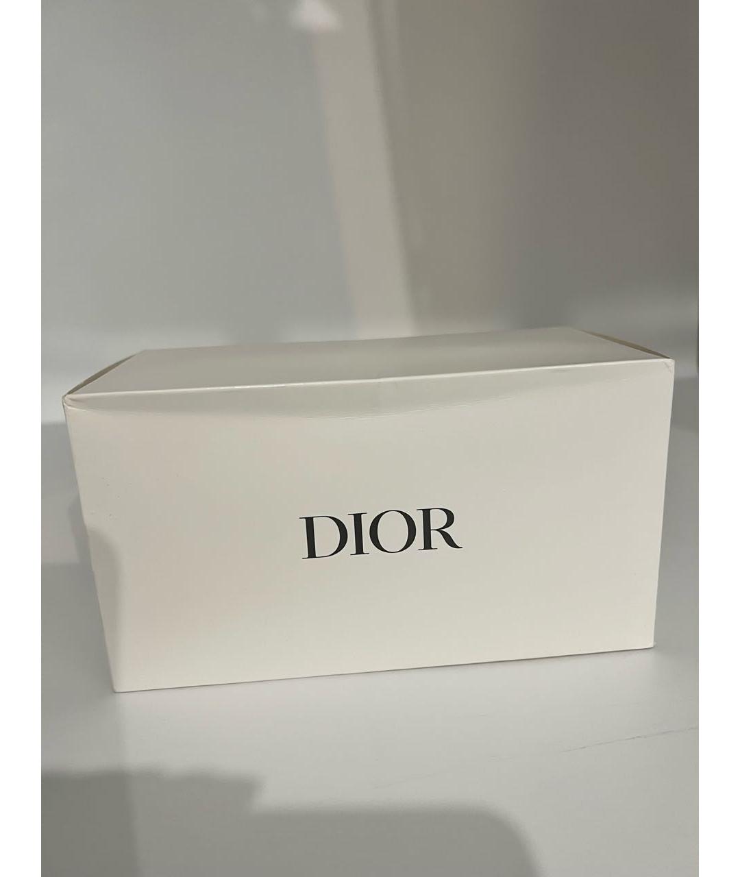CHRISTIAN DIOR Белая хлопковая косметичка, фото 6