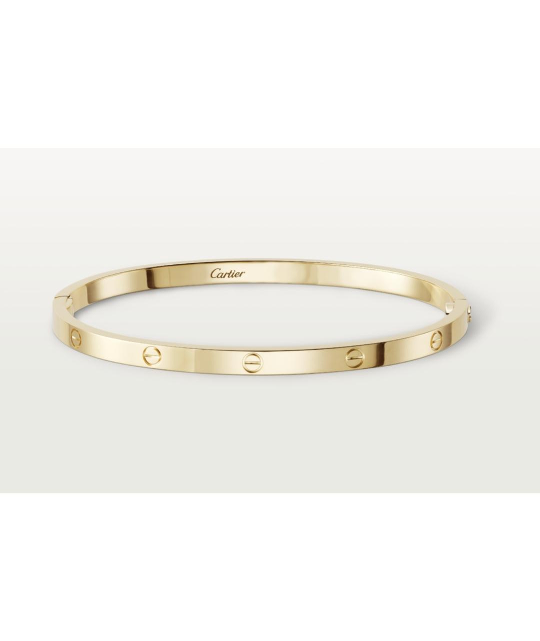 CARTIER Золотой браслет из желтого золота, фото 7