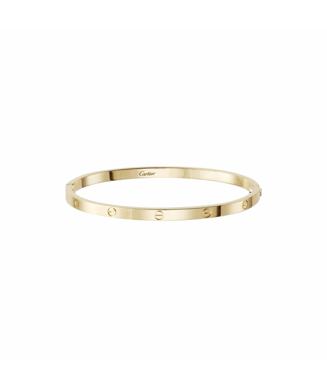 CARTIER Золотой браслет из желтого золота, фото 1
