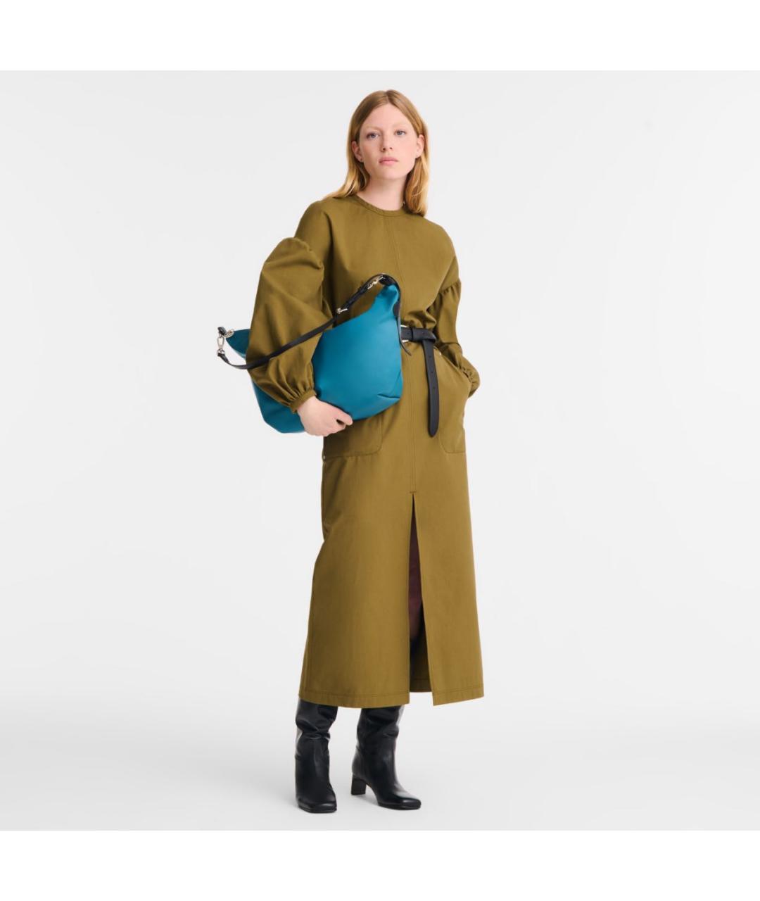 LONGCHAMP Синяя сумка через плечо, фото 3