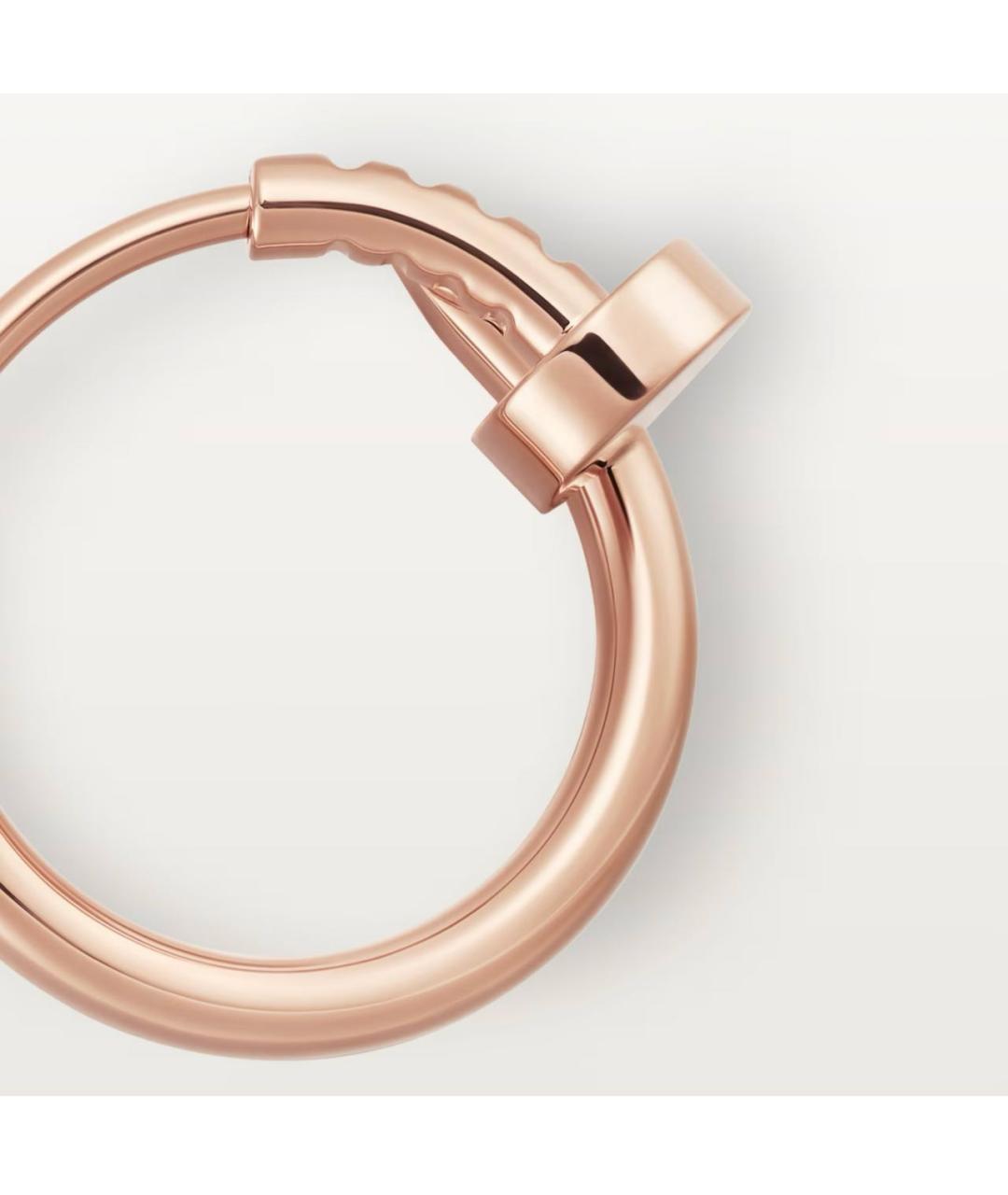 CARTIER Розовые серьги из розового золота, фото 7