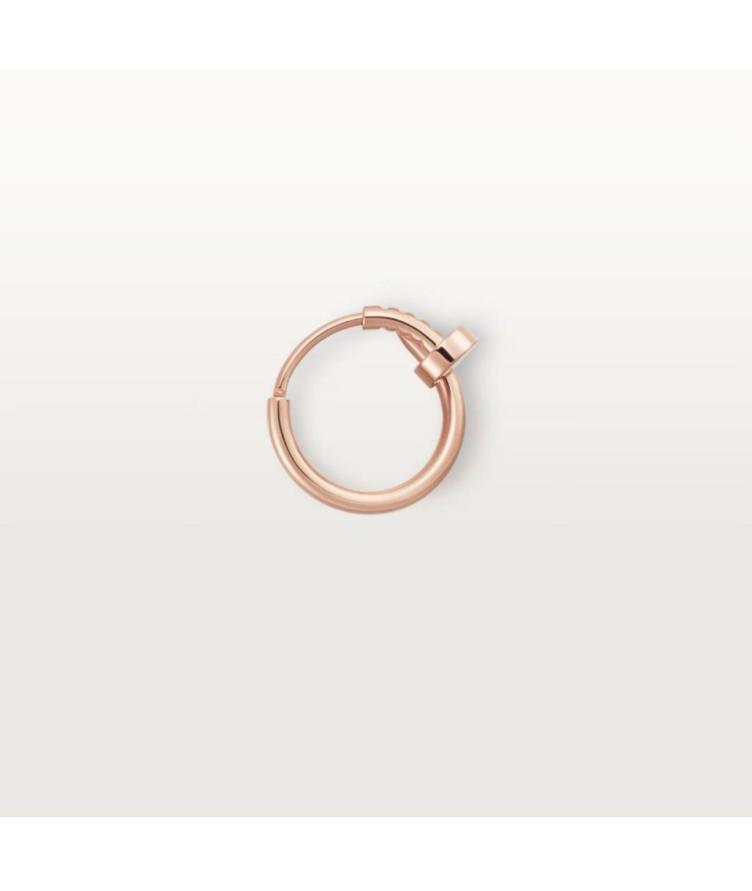 CARTIER Розовые серьги из розового золота, фото 5