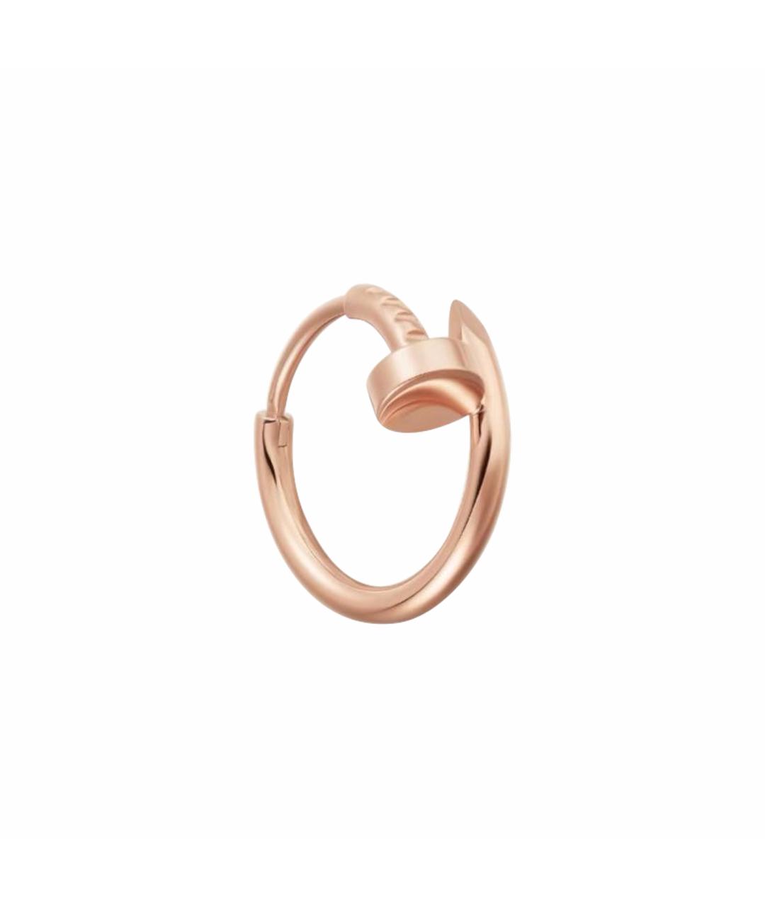 CARTIER Розовые серьги из розового золота, фото 1
