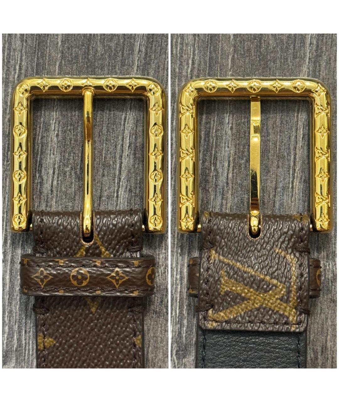 LOUIS VUITTON Коричневый ремень, фото 2