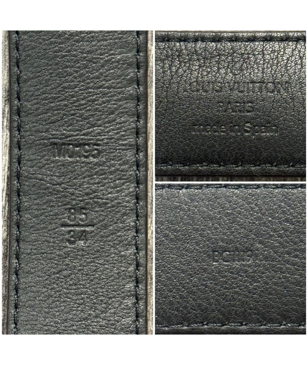 LOUIS VUITTON Коричневый ремень, фото 3