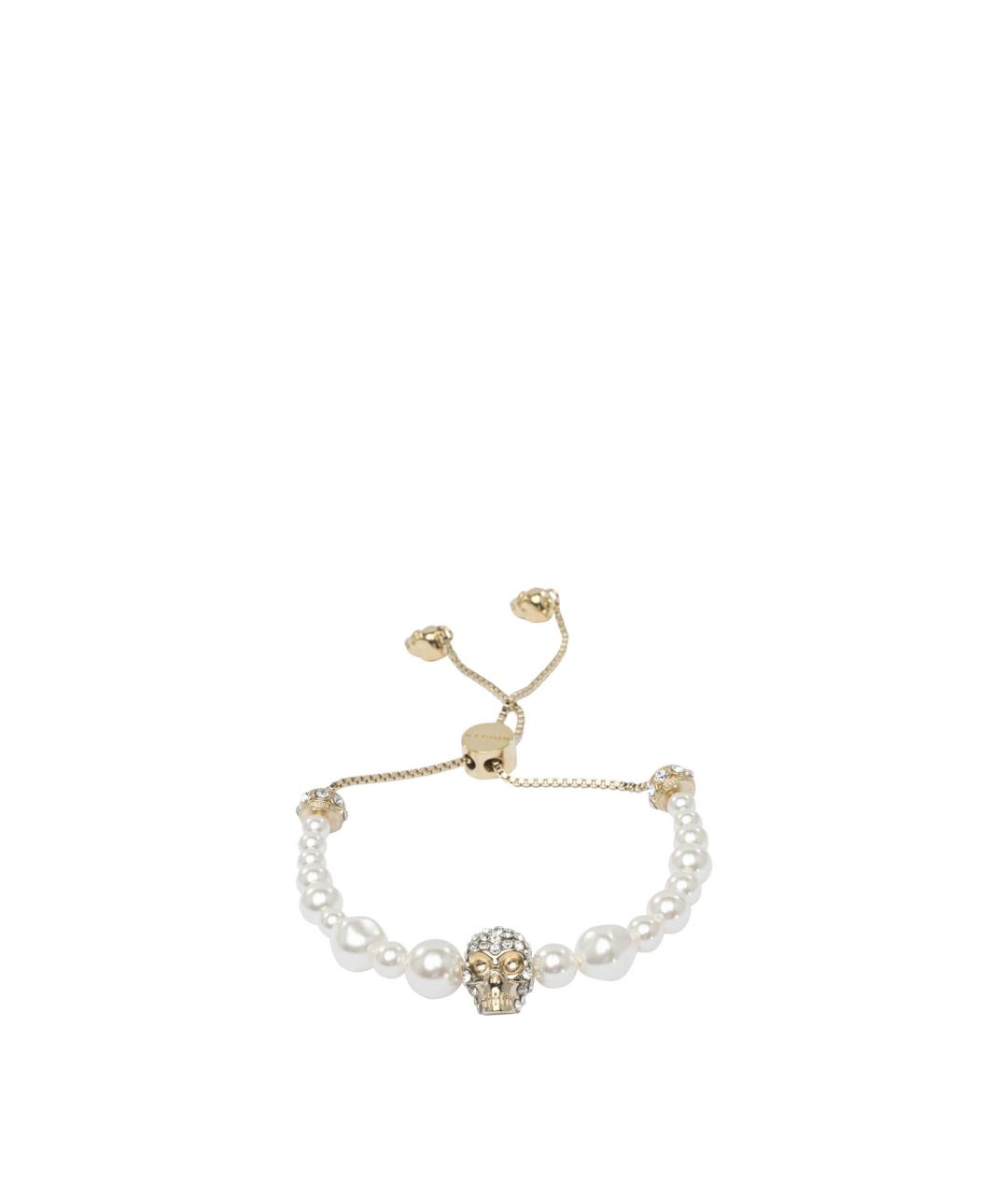 ALEXANDER MCQUEEN Золотые металлические серьги, фото 1