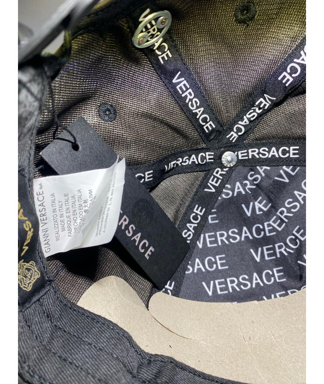 VERSACE Хаки синтетическая кепка/бейсболка, фото 4