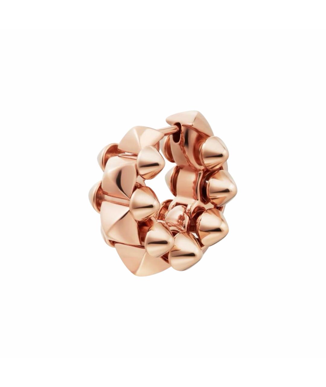 CARTIER Розовые серьги из розового золота, фото 1