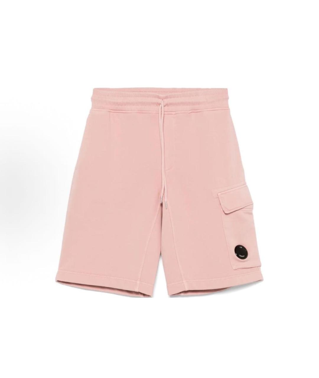 CP COMPANY Розовые хлопковые шорты, фото 4