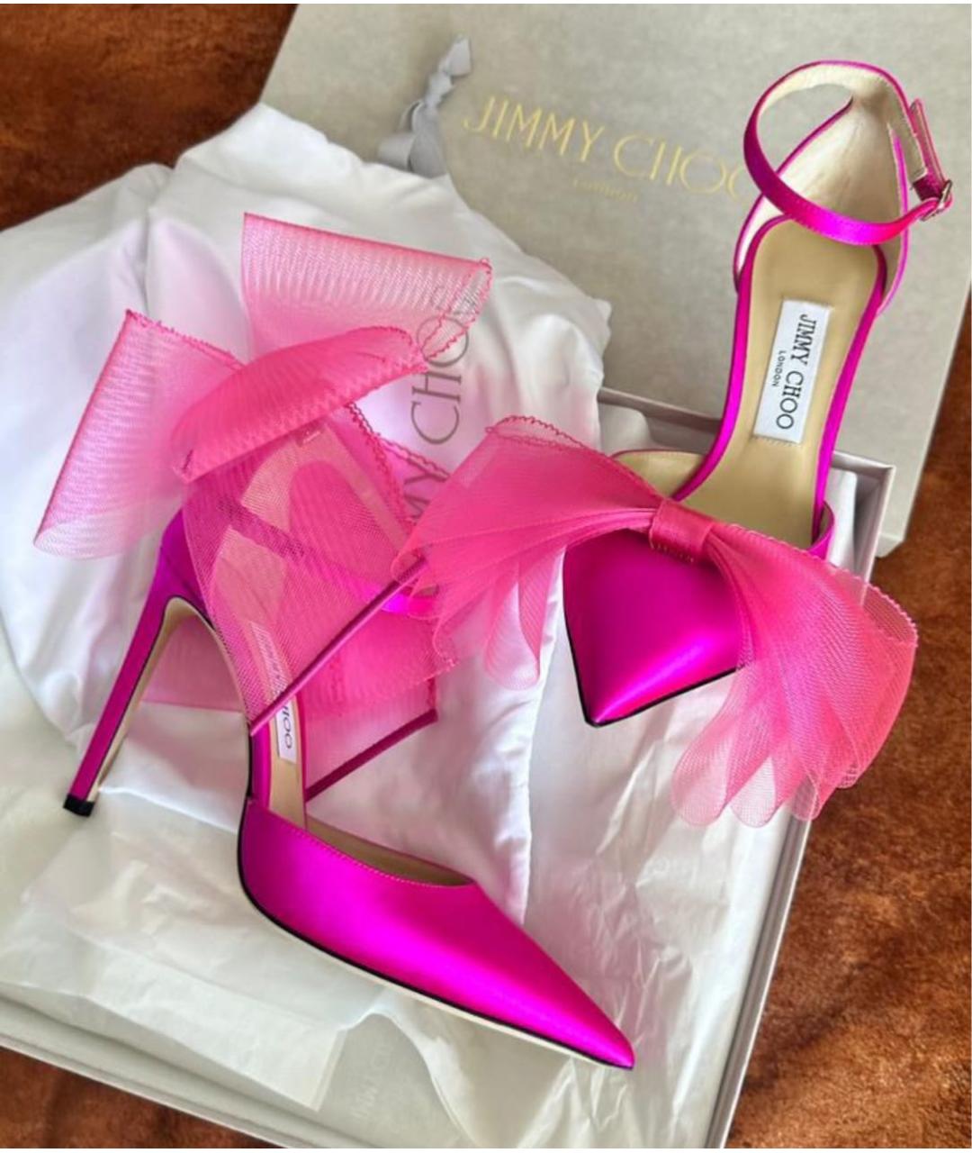 JIMMY CHOO Фуксия туфли, фото 6