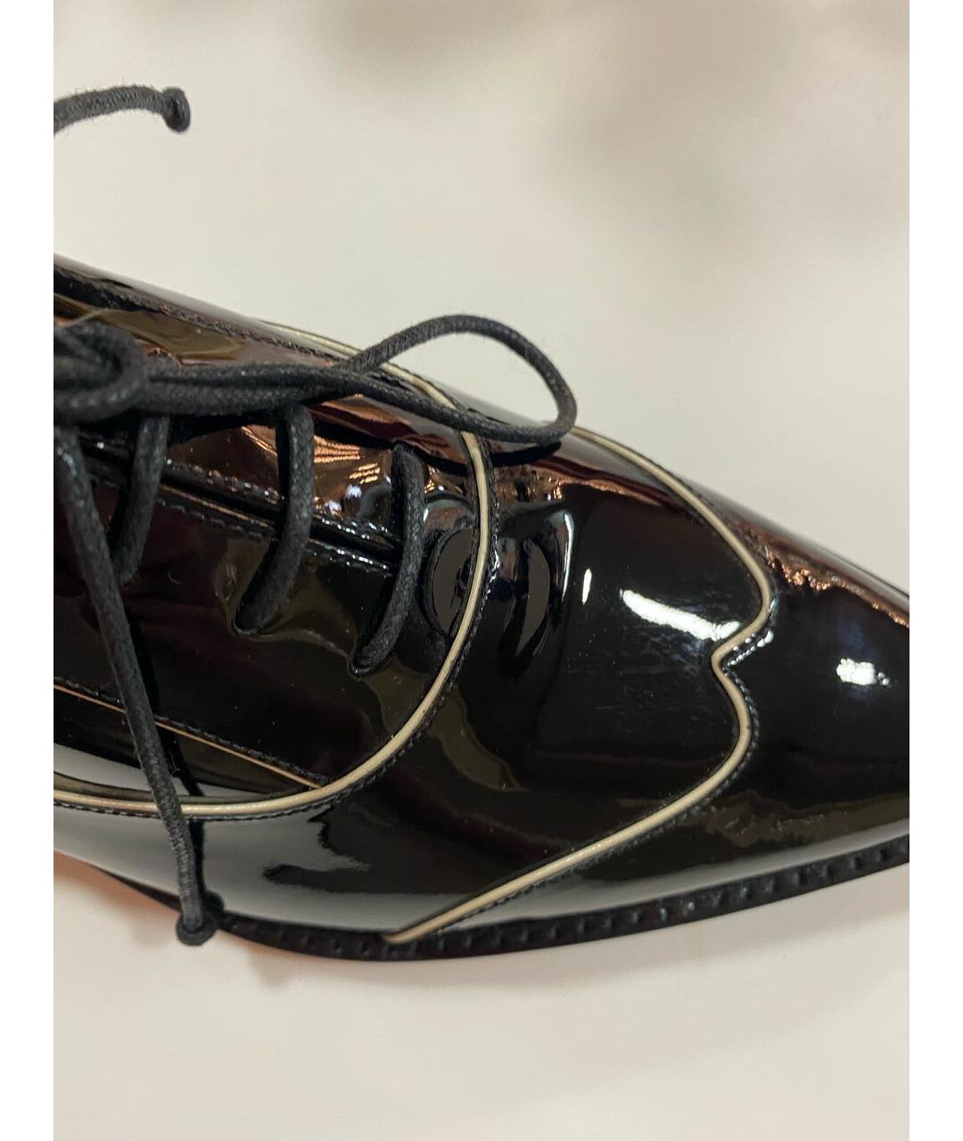 ANTONIO BARBATO Черные ботинки из лакированной кожи, фото 4