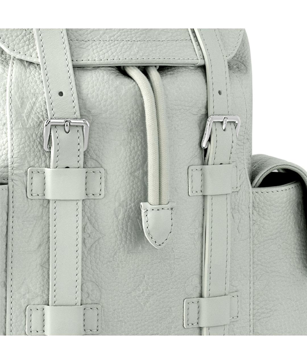 LOUIS VUITTON Зеленый рюкзак, фото 6