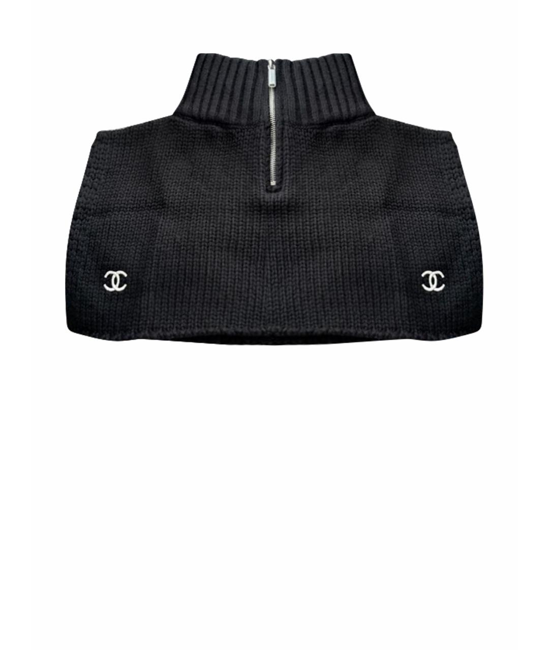 CHANEL Черный джемпер / свитер, фото 1