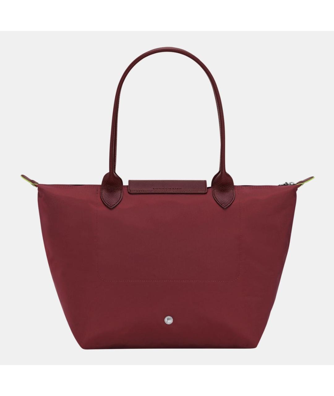 LONGCHAMP Бордовая сумка тоут, фото 4