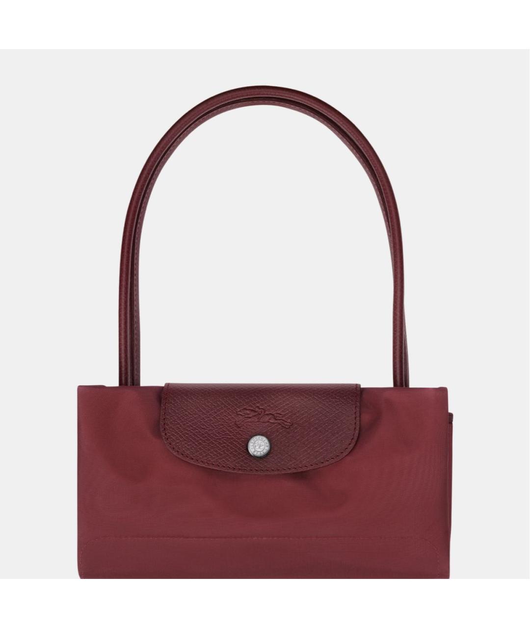 LONGCHAMP Бордовая сумка тоут, фото 7
