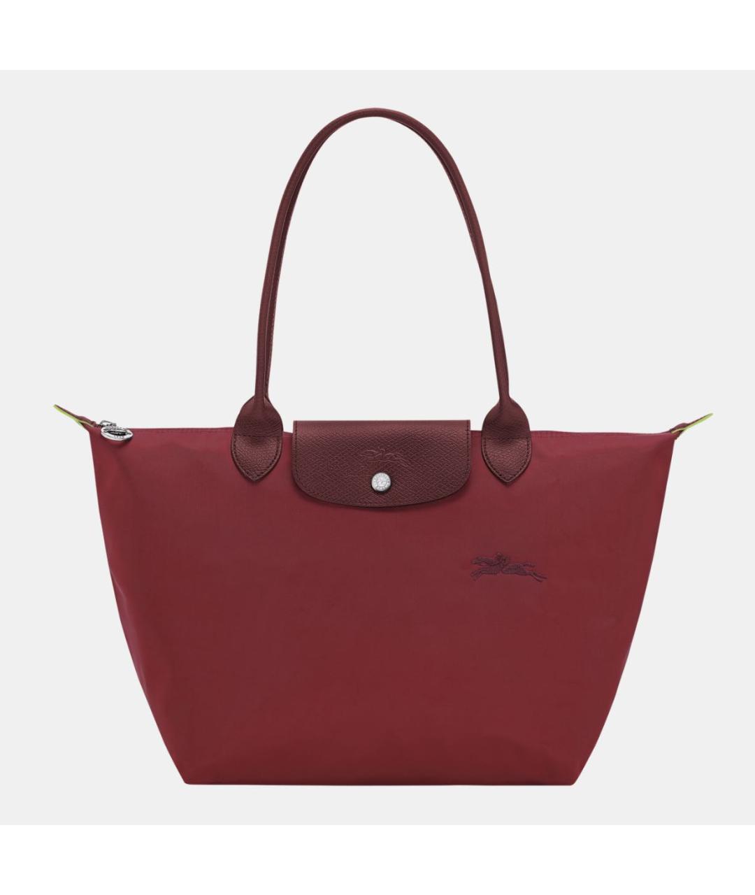 LONGCHAMP Бордовая сумка тоут, фото 8