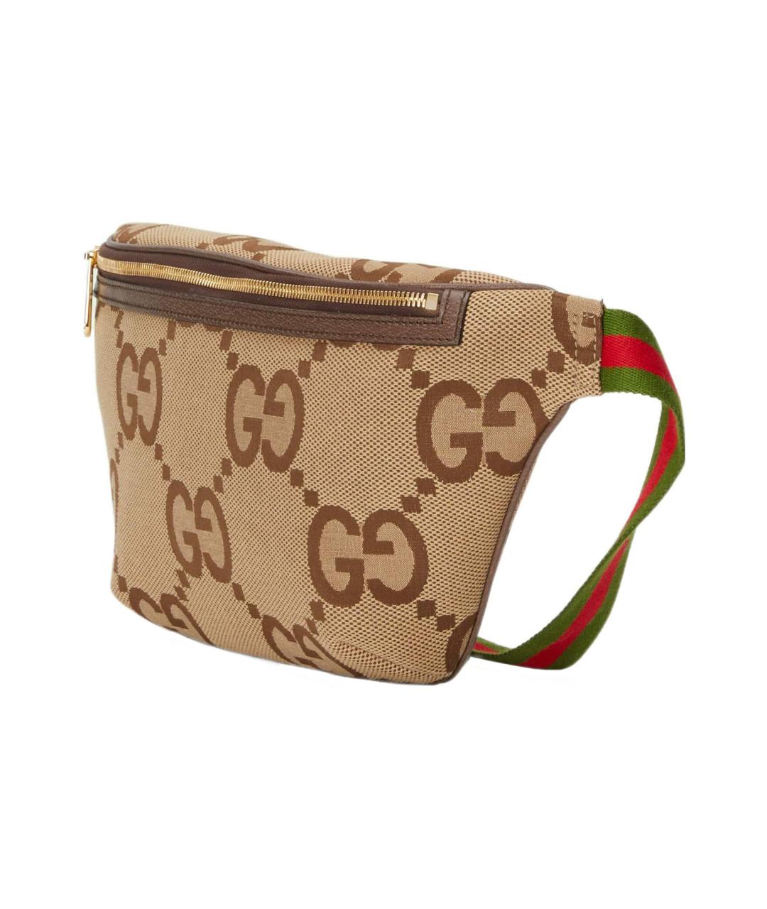 GUCCI Бежевая поясная сумка, фото 2