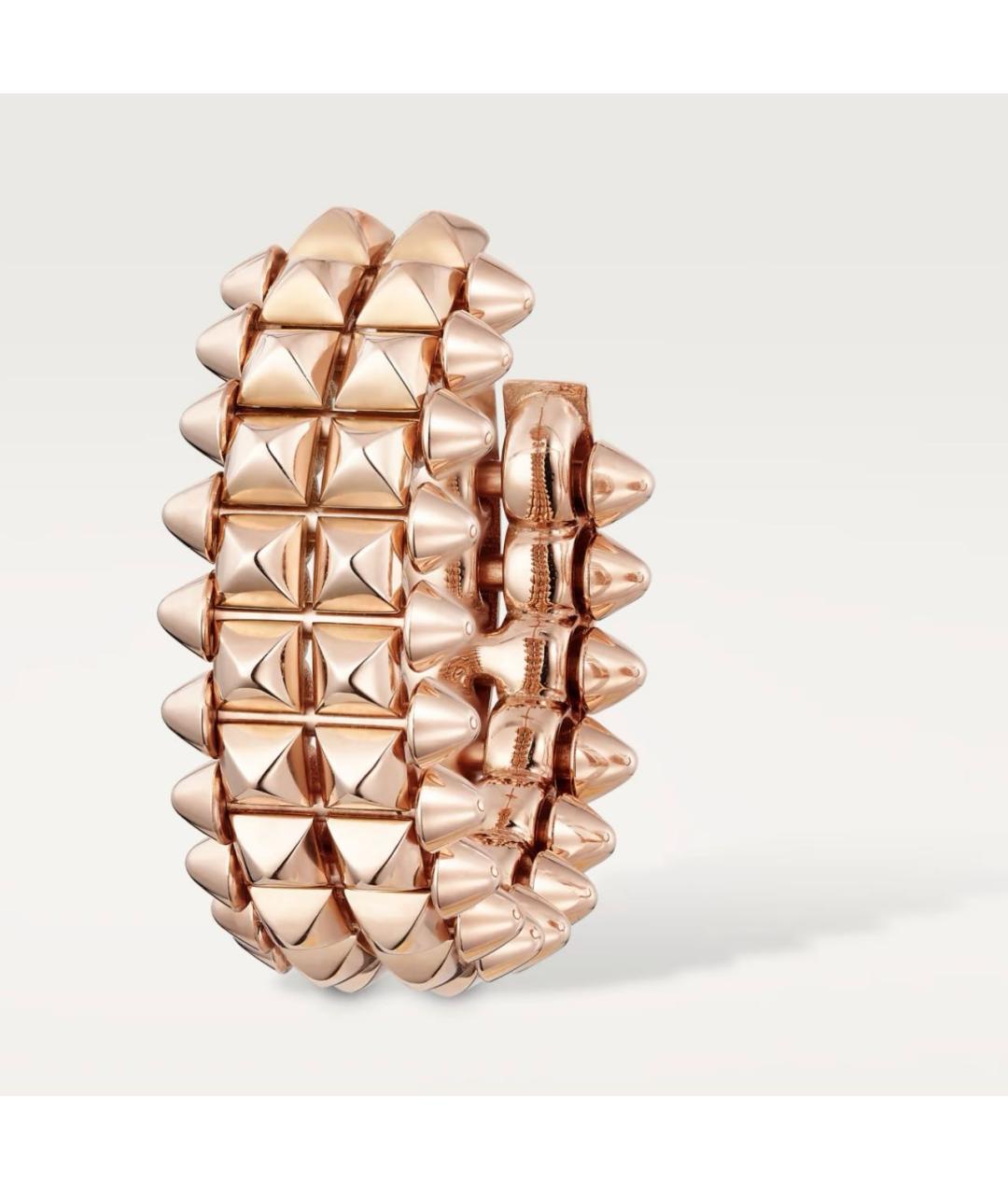 CARTIER Розовые серьги из розового золота, фото 4