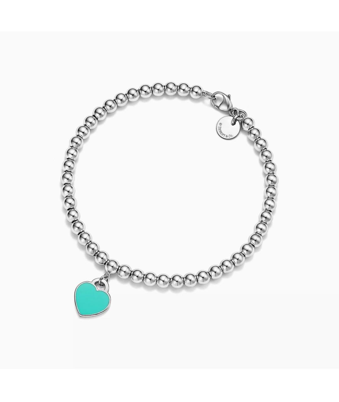 TIFFANY&CO Серебрянный серебряный браслет, фото 7