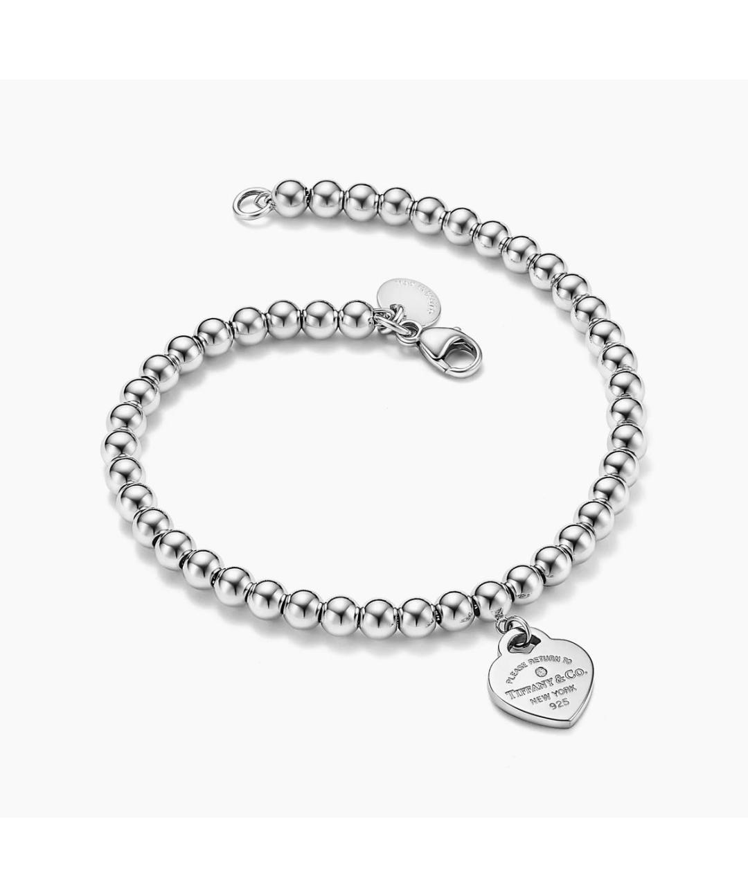 TIFFANY&CO Серебрянный серебряный браслет, фото 3