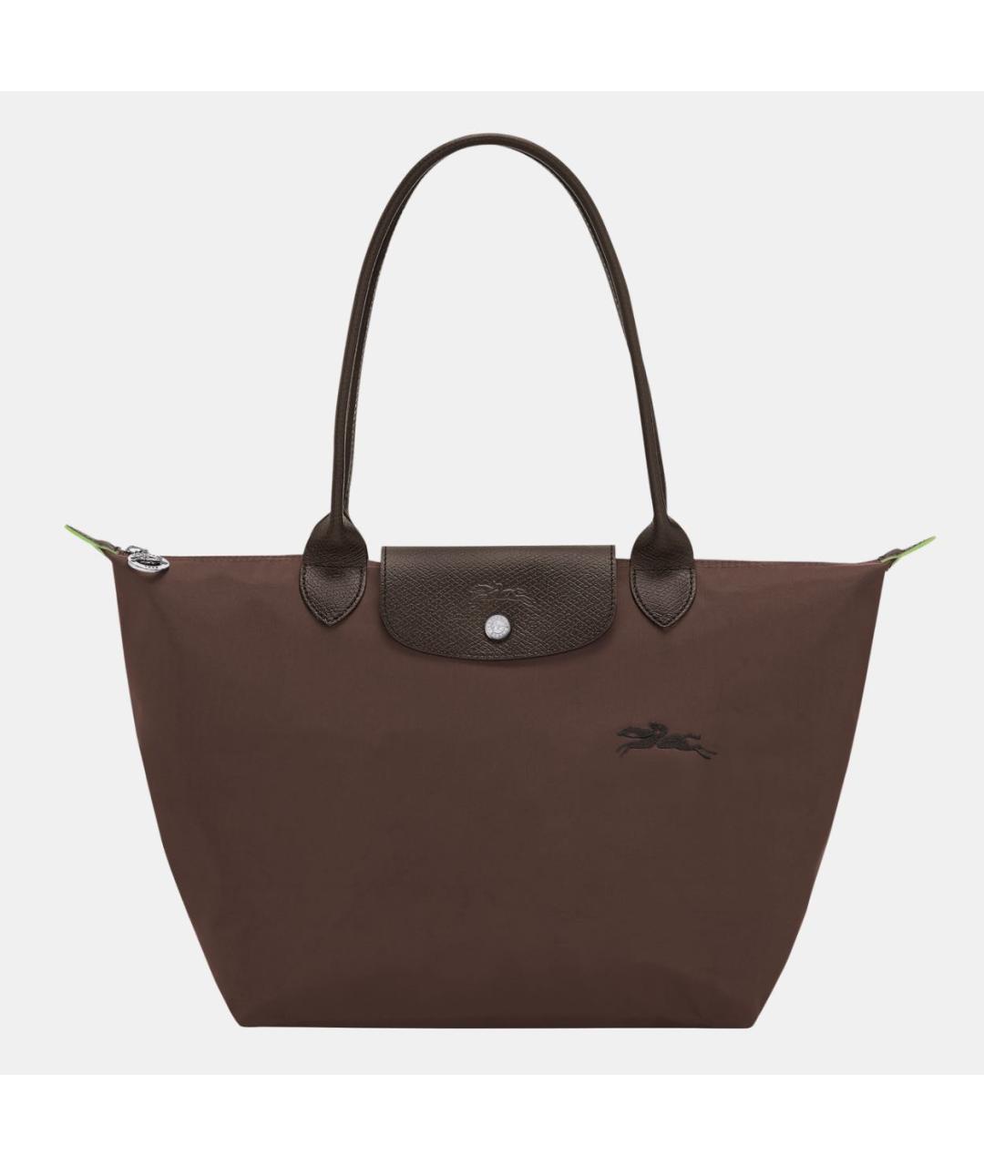 LONGCHAMP Коричневая сумка тоут, фото 8