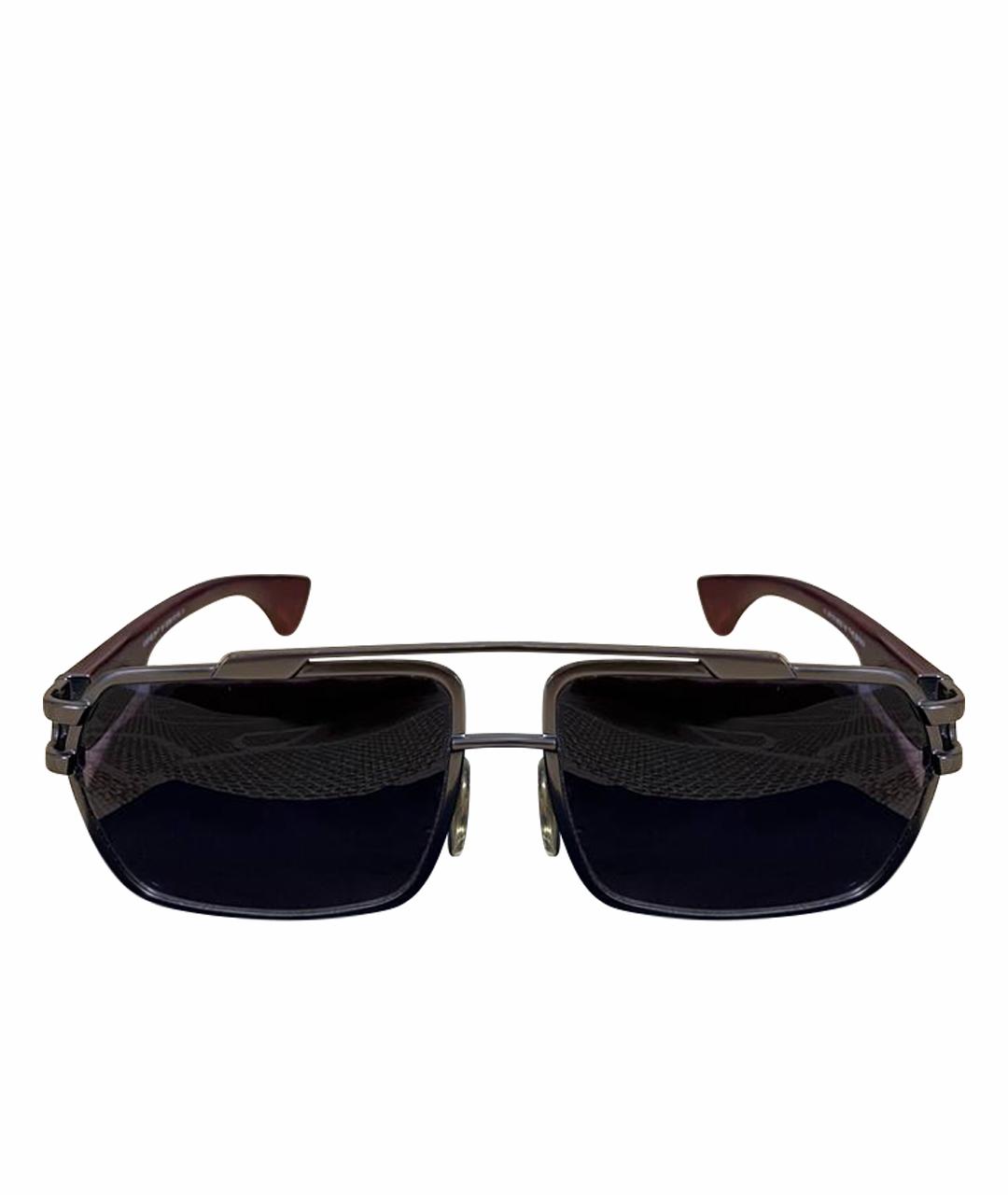 CHROME HEARTS Красные деревянные солнцезащитные очки, фото 1