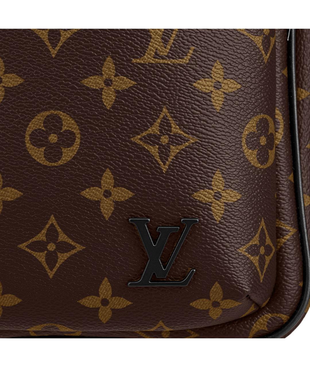 LOUIS VUITTON Коричневая сумка на плечо, фото 6