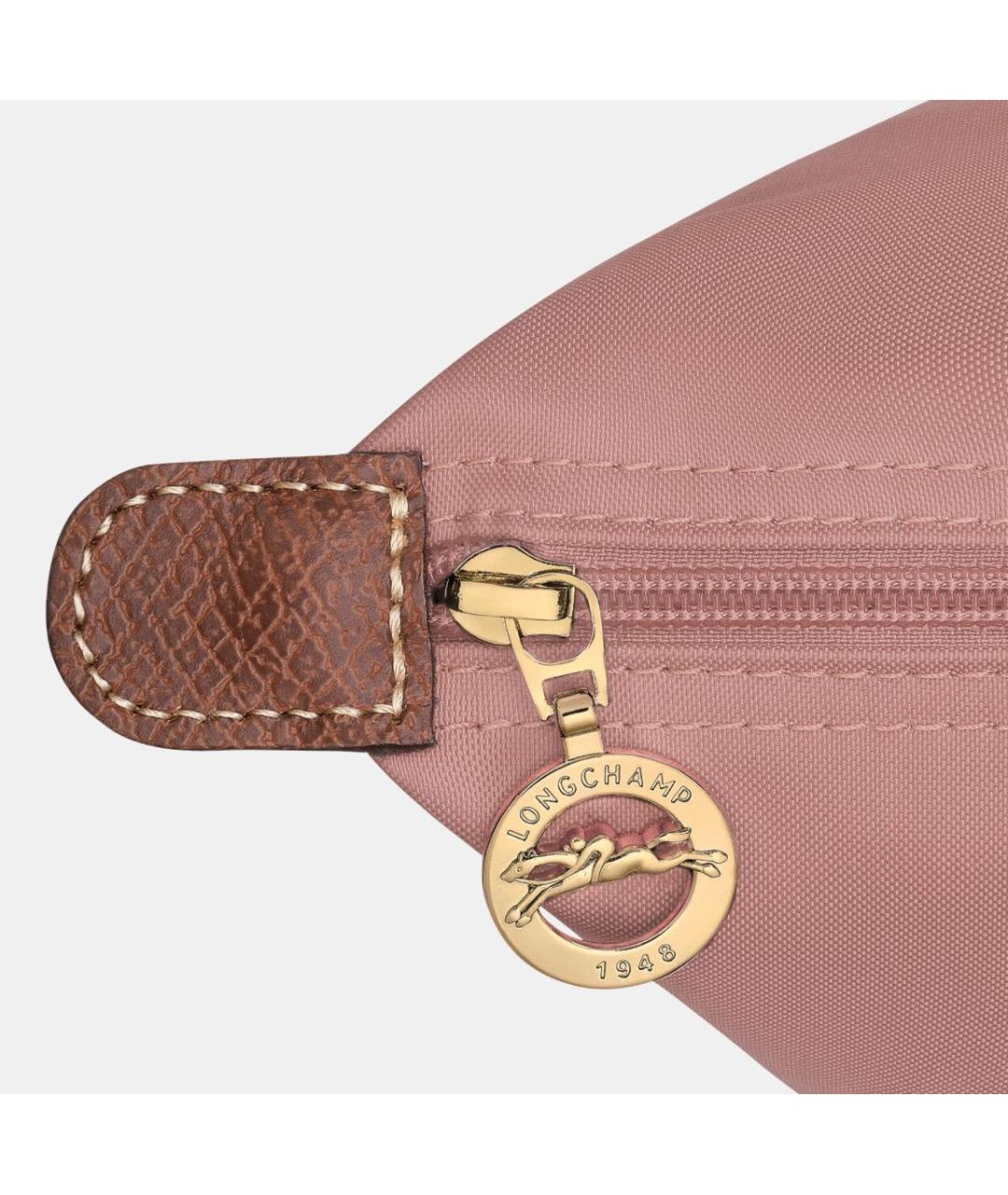 LONGCHAMP Розовая сумка тоут, фото 6