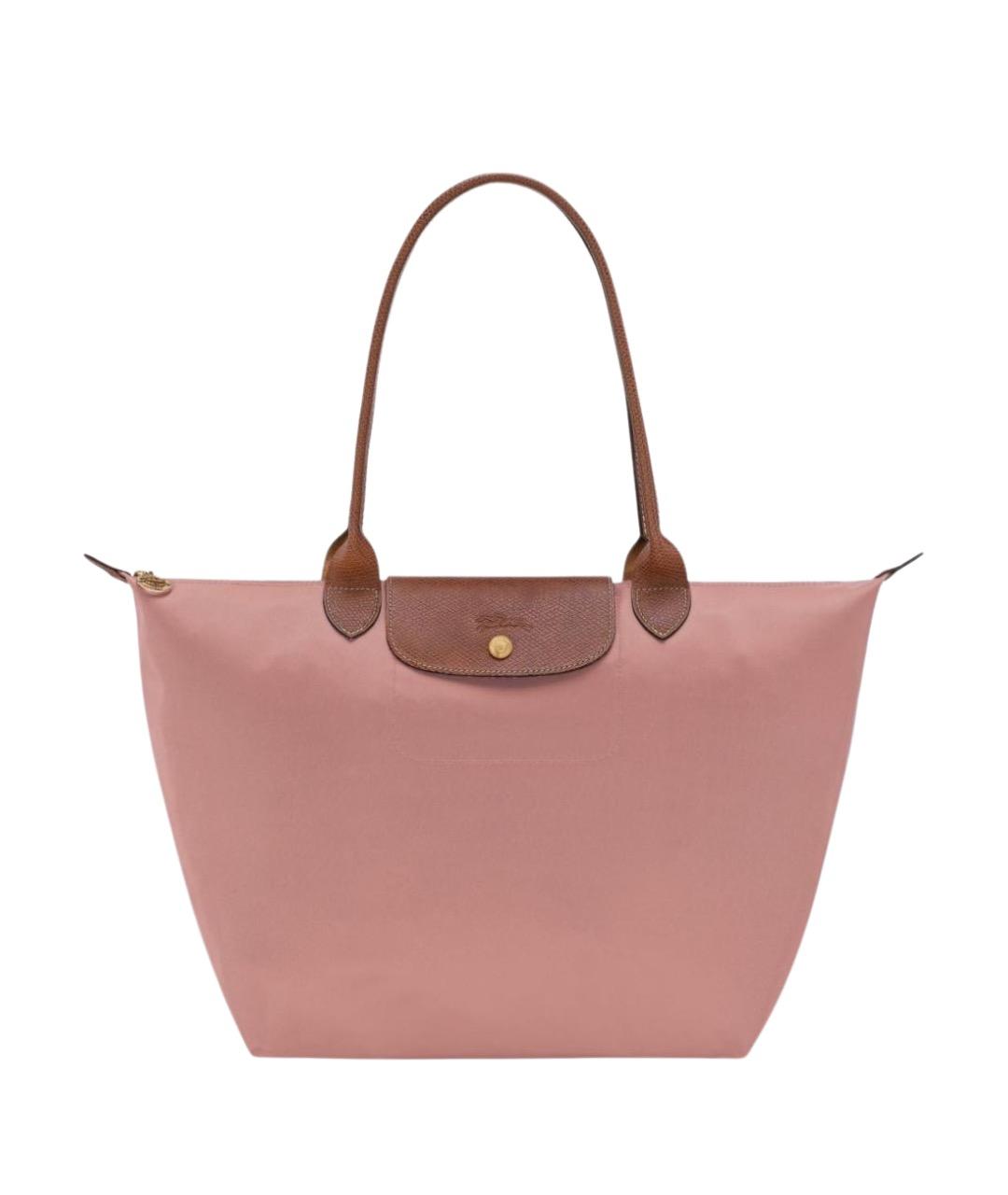LONGCHAMP Розовая сумка тоут, фото 1
