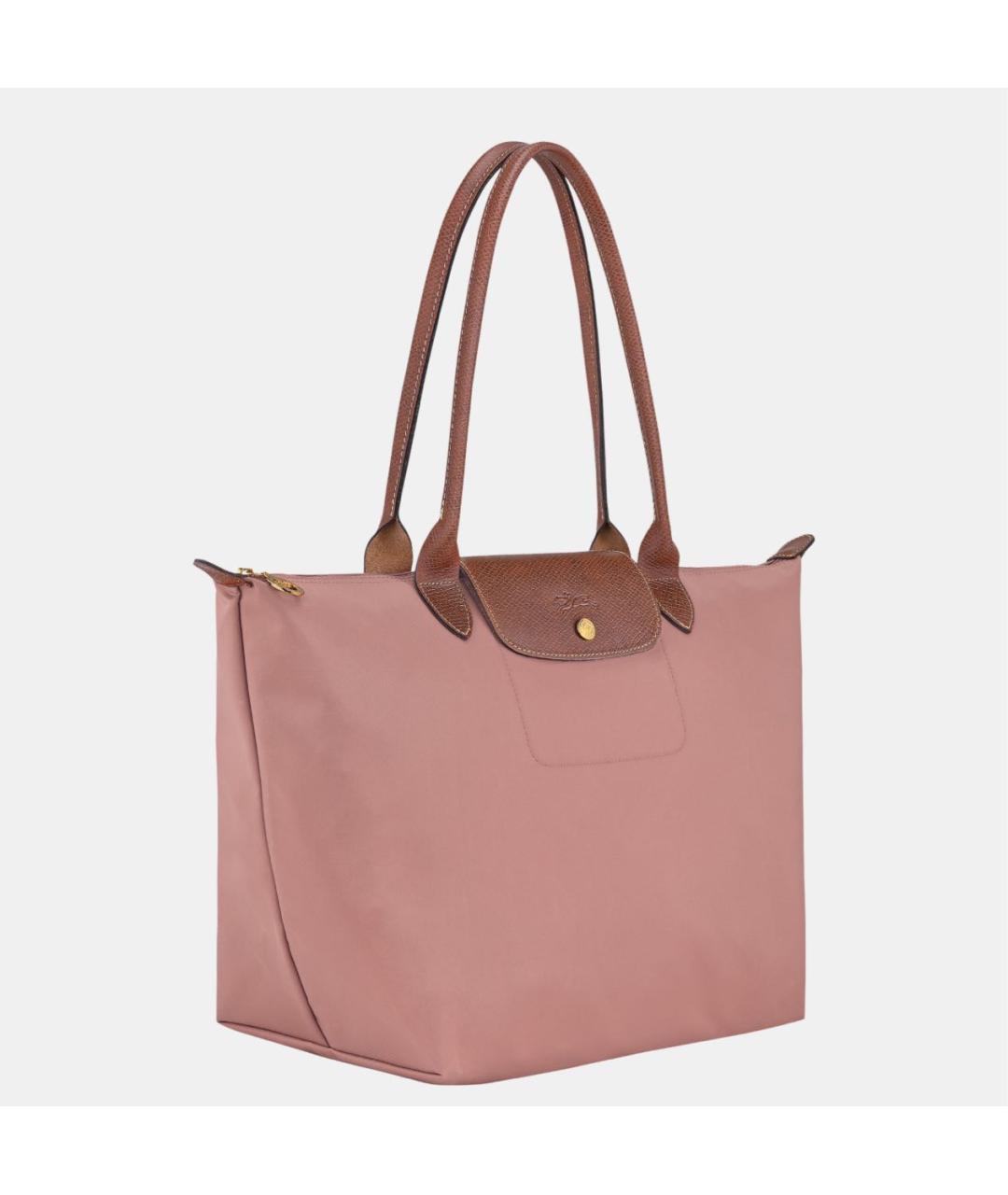 LONGCHAMP Розовая сумка тоут, фото 3
