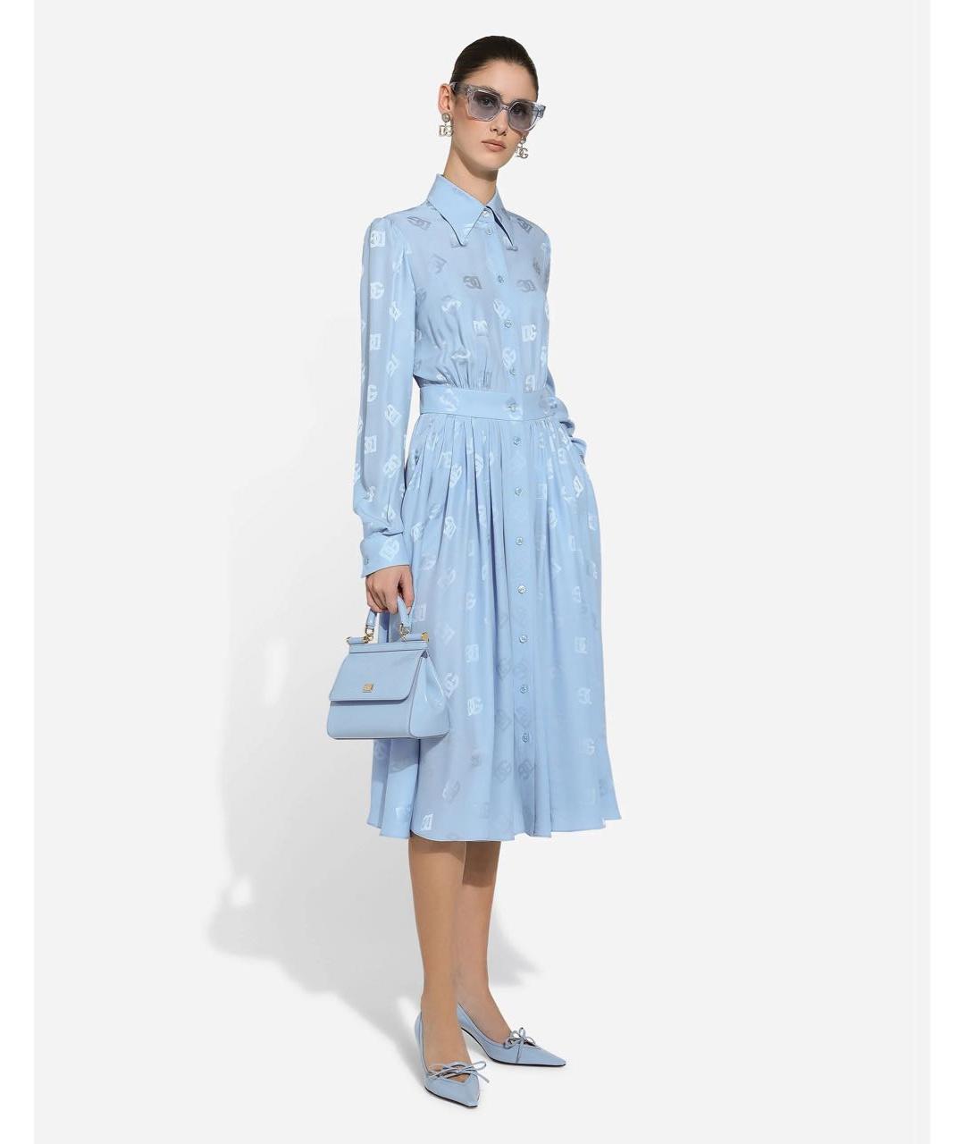 DOLCE&GABBANA Шелковое вечернее платье, фото 2