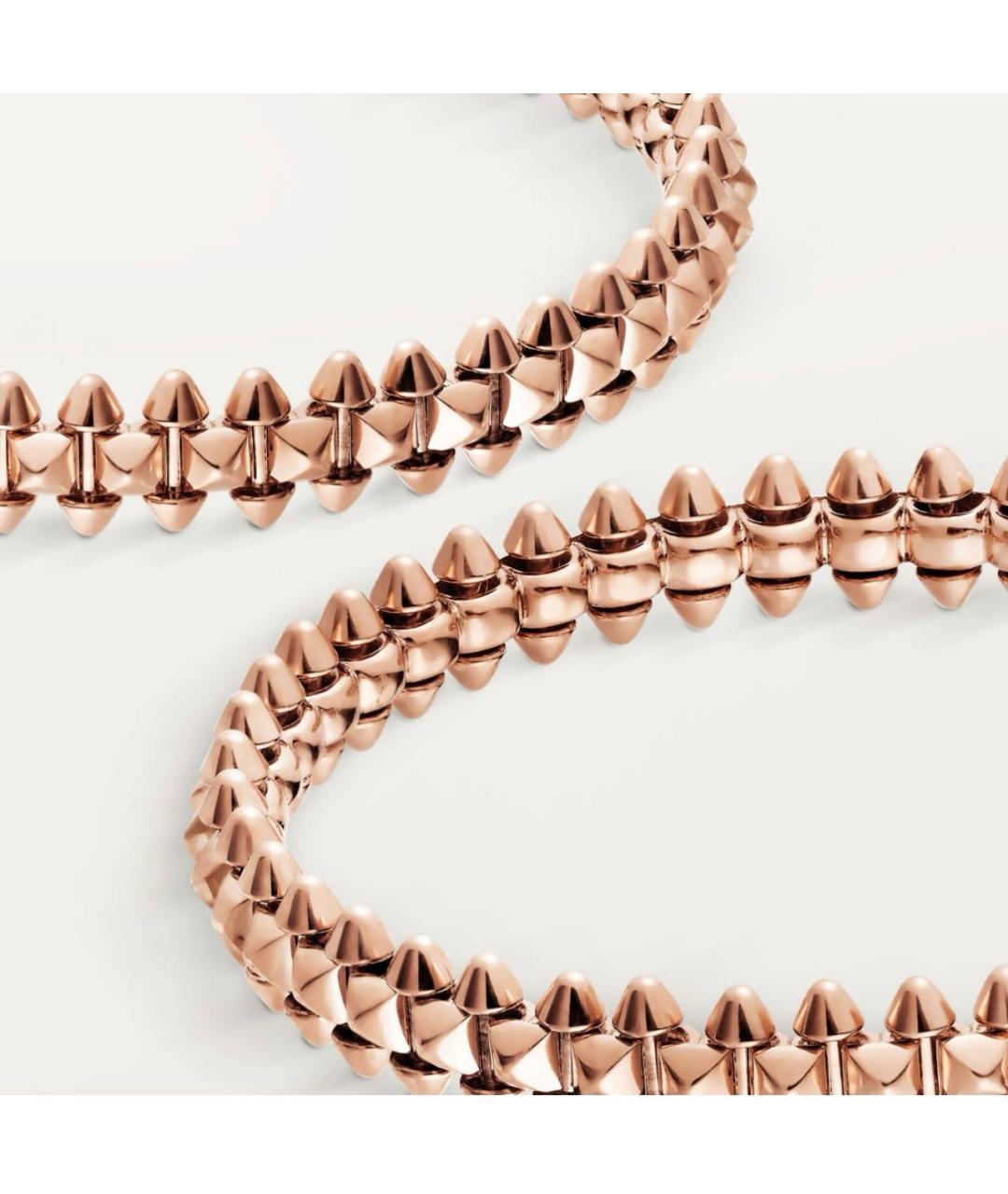 CARTIER Розовые серьги из розового золота, фото 6