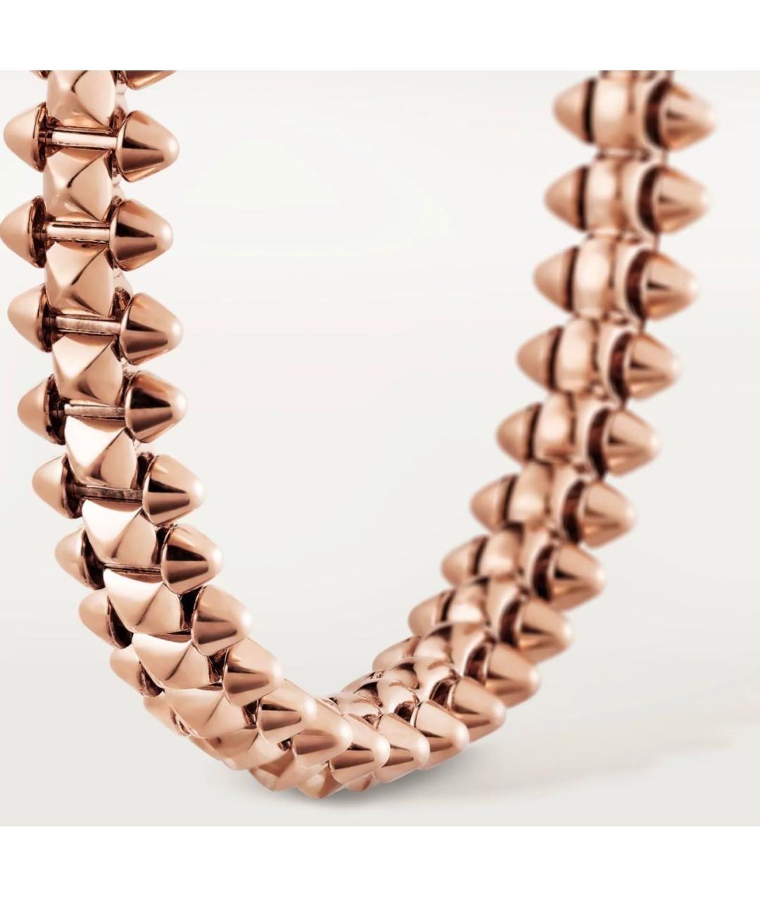 CARTIER Розовые серьги из розового золота, фото 4