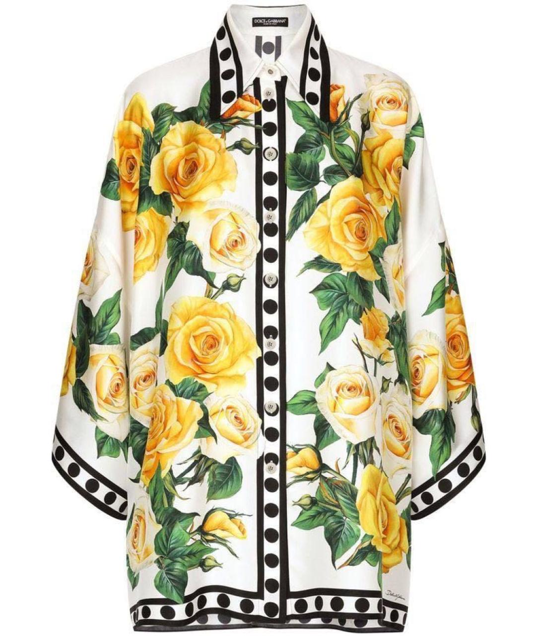 DOLCE&GABBANA Шелковый костюм с брюками, фото 2