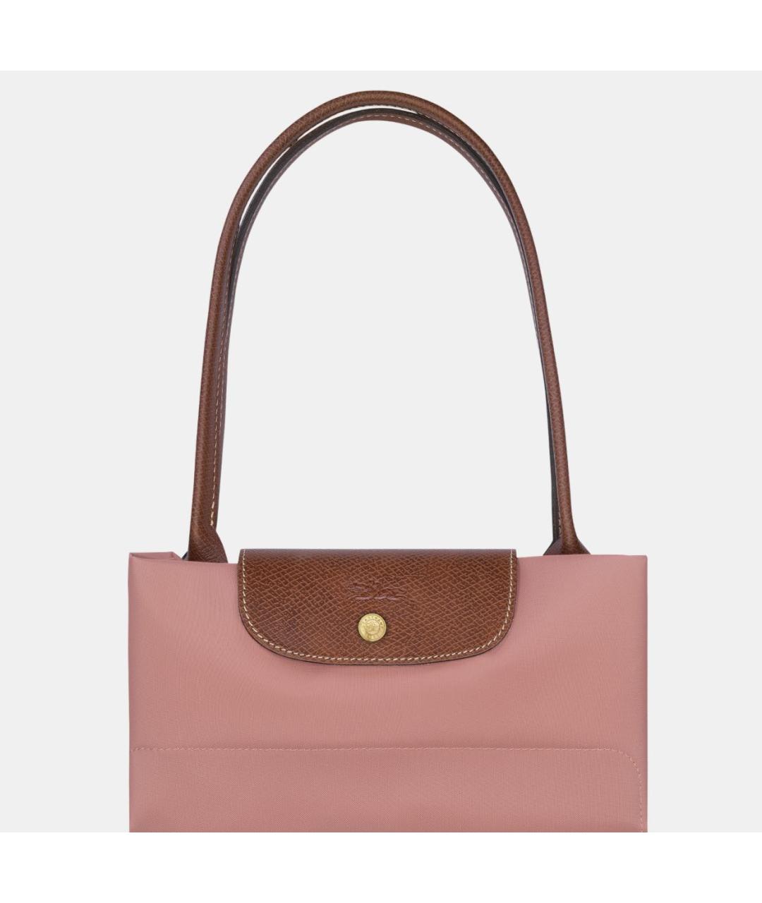 LONGCHAMP Розовая сумка тоут, фото 7