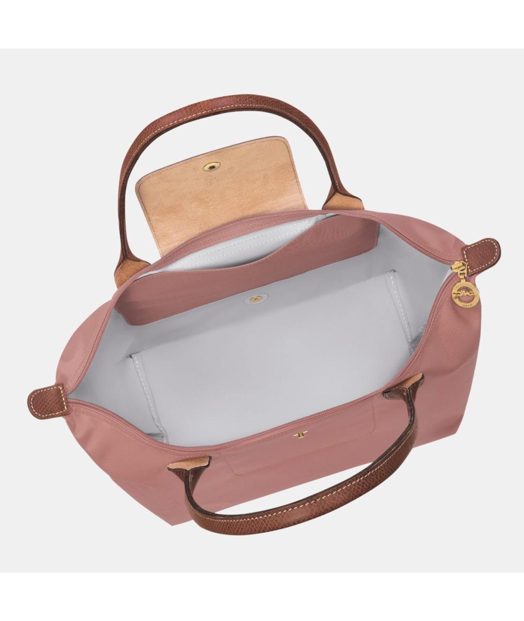 LONGCHAMP Розовая сумка тоут, фото 5