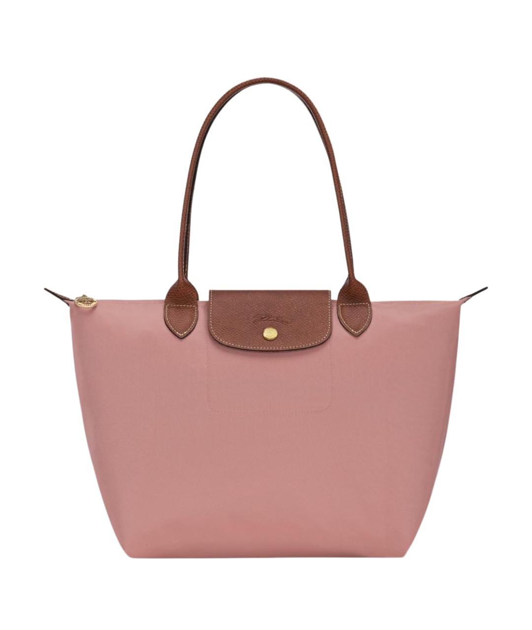 LONGCHAMP Розовая сумка тоут, фото 1