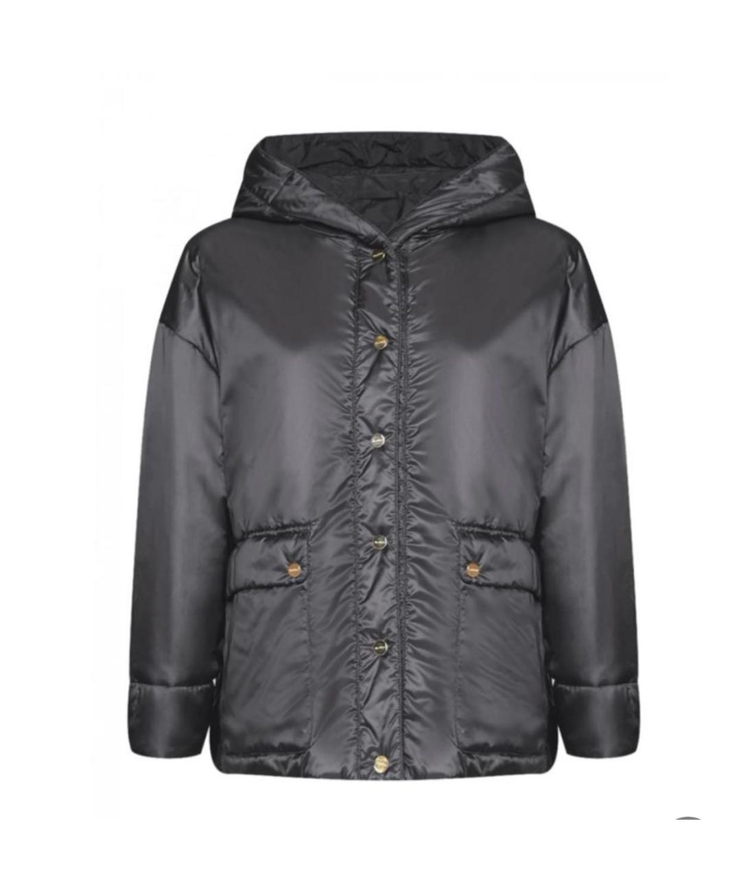 MAX MARA Черная шерстяная куртка, фото 1