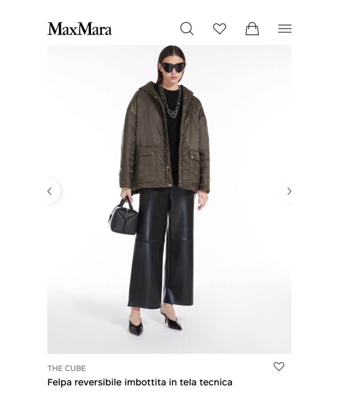 MAX MARA Черная шерстяная куртка, фото 6
