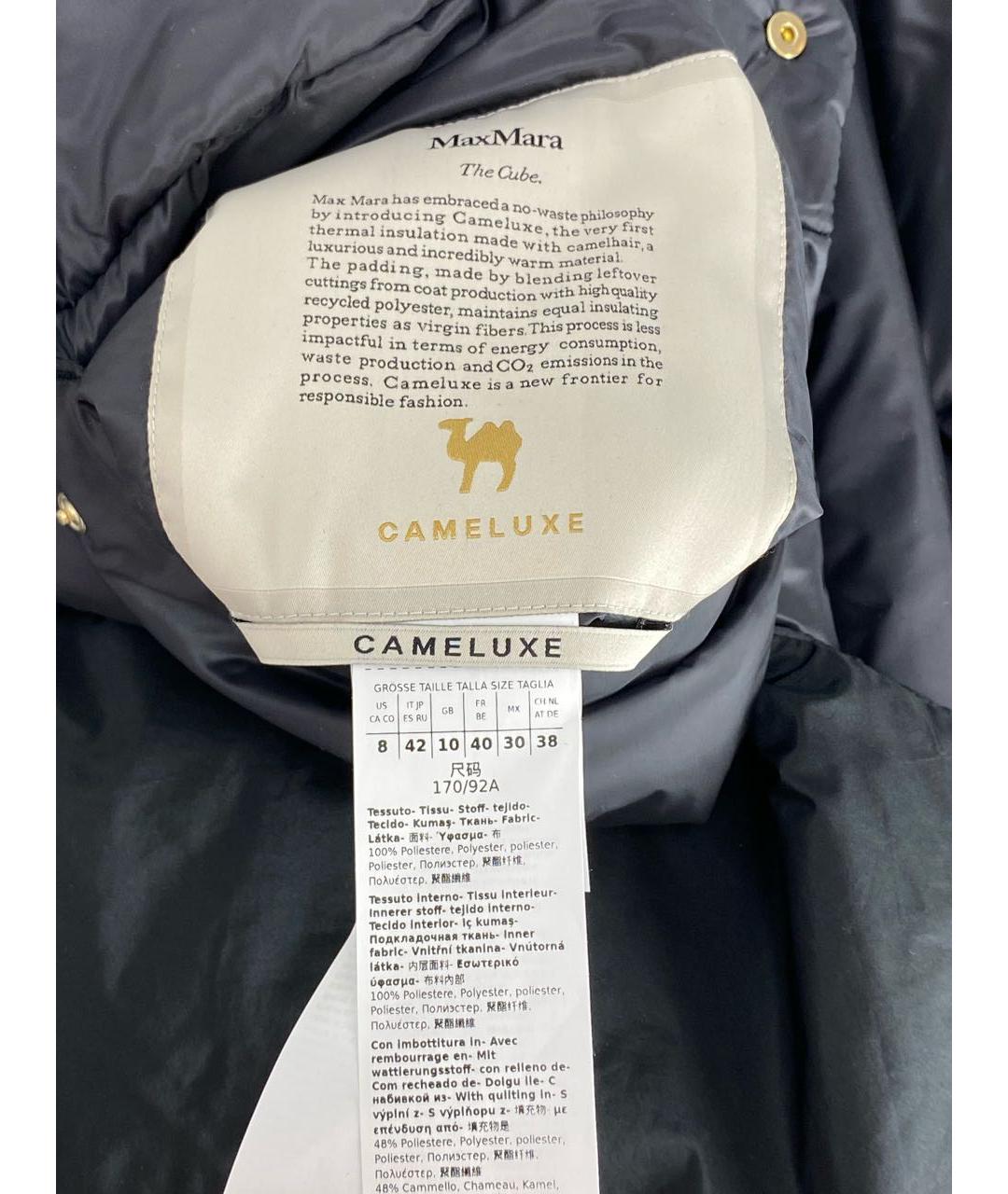 MAX MARA Черная шерстяная куртка, фото 8