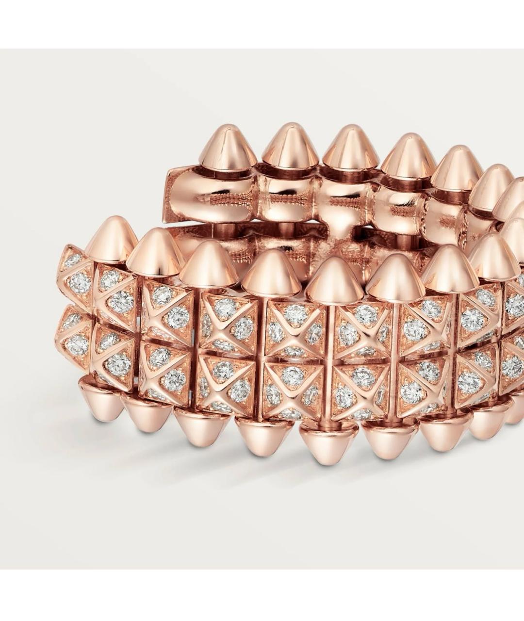 CARTIER Розовые серьги из розового золота, фото 2