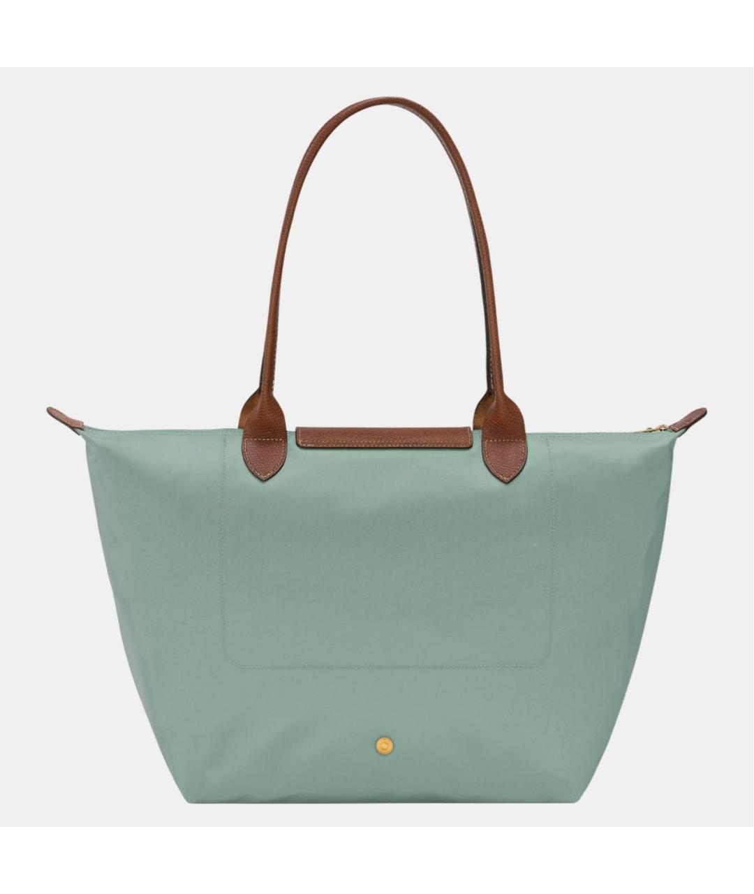 LONGCHAMP Бирюзовая сумка тоут, фото 4