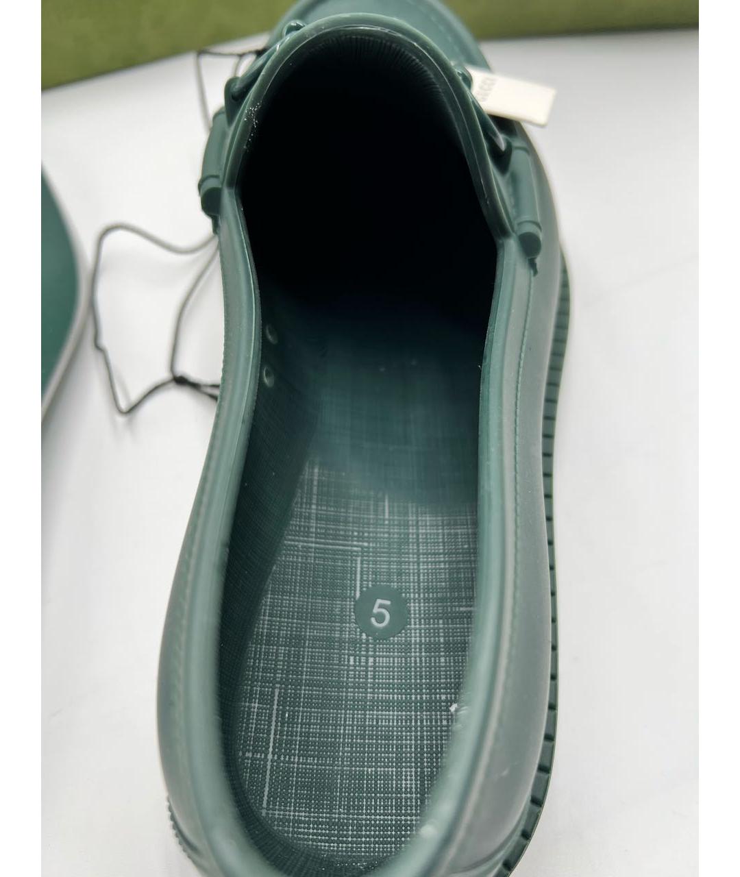 GUCCI Зеленые кроссовки, фото 8