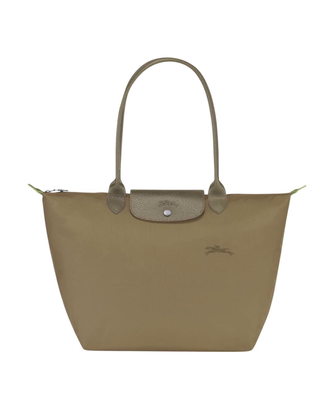 LONGCHAMP Коричневая сумка тоут, фото 1